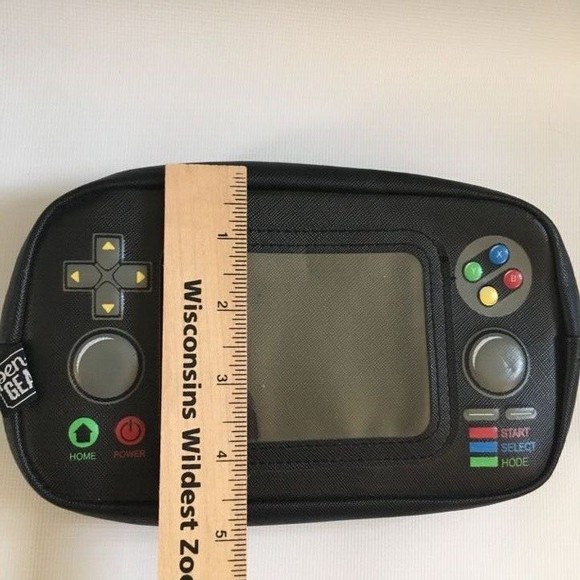 Game Over Pouch Pen + Gear Pencil Pouch Overnight Kids Or Toiletry Bag - Picture 4 of 4